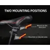 Cykelbromsljus - svängljus - blixtljus bakljus - laserlinje