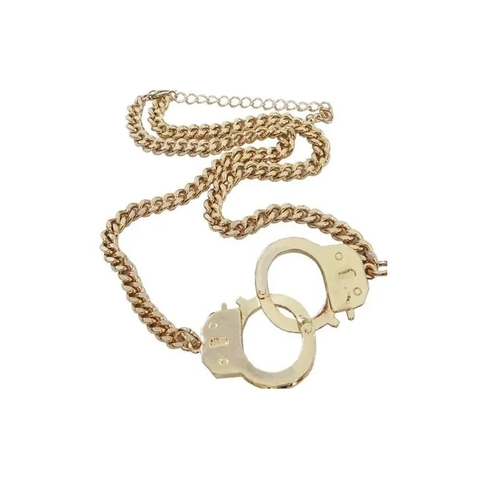 Collana corta alla moda - manette d'amore - unisex