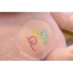 Speelgoed in de vorm van een varkentje - zacht pluche kussenKnuffels