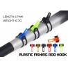 HerramientasPlastic fishing rod hook - keeper holder lure - 10 pieces