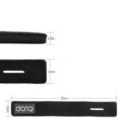 Fishing rod tie strap - elastic bandage - guide ring / holder