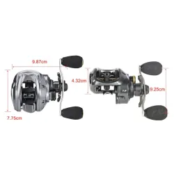 Professionele hengelmolen - lange worp - ultra licht - 7.2:1 / 8.1:1 - 18LBGereedschap