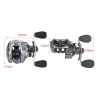 HerramientasProfessional fishing reel - long casting - ultra light - 7.2:1 / 8.1:1 - 18LB