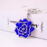 Luxurious crystal rose - keychain