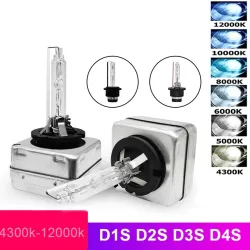 Reflektor samochodowy - żarówka Xenon HID - D1R / D1S / D2S / D3S / D4S / D4R / D2R - 12V / 35W - 2 sztukiXenon