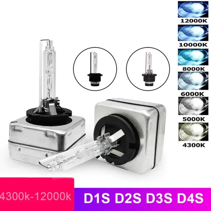 Reflektor samochodowy - żarówka Xenon HID - D1R / D1S / D2S / D3S / D4S / D4R / D2R - 12V / 35W - 2 sztukiXenon