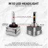 Car headlight - LED Canbus bulb - D1S / D2S / D3S / D4S / D2R/ D4R - 90W - 12V - 10000LM - 6000K - 2 piecesLED