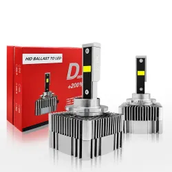 Autoscheinwerfer - LED Canbus Glühbirne - D1S / D2S / D3S / D4S / D2R/ D4R - 90W - 12V - 10000LM - 6000K - 2 Stück