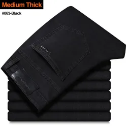 Jean classique pour homme - pantalon stretch - coupe régulière