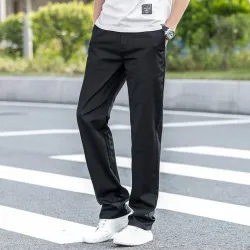 Herren Sommerhose - dünn - gerade - Baumwolle