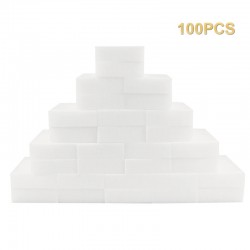 Melamine sponge - for cleaning - for kitchen / bathroom / shoes - 100 pieces