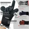 Lange beschermende handschoen - voor reiniging / BBQ - hittebestendig - siliconen - 1 stukSchoonmaak