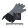 Lange beschermende handschoen - voor reiniging / BBQ - hittebestendig - siliconen - 1 stukSchoonmaak