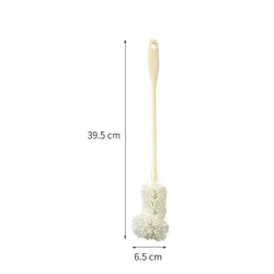Bottle / glasses cleaning brush - long handle - siliconeCleaning
