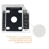 HDD Caddy - SSD SATA 3.0 - 2.5 - obudowa dysku twardego - adapter - Optical Bay - 9.5mm / 12.7mmExternal HDD case