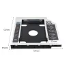 HDD Caddy - SSD SATA 3.0 - 2.5 - obudowa dysku twardego - adapter - Optical Bay - 9.5mm / 12.7mmExternal HDD case
