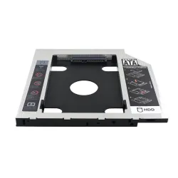 HDD Caddy - SSD SATA 3.0 - 2.5 - obudowa dysku twardego - adapter - Optical Bay - 9.5mm / 12.7mmExternal HDD case