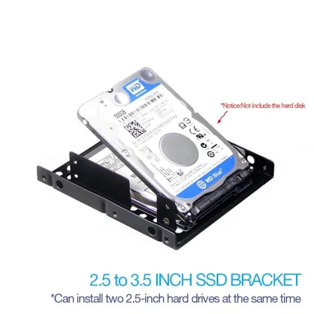 External HDD caseUTHAI G16 - thick - double-layer hard drive bracket - 2.5 to 3.5 inch hard disk Bay