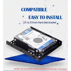 UTHAI G16 - gruby - dwuwarstwowy wspornik dysku twardego - wnęka na dysk twardy 2,5 do 3,5 calaExternal HDD case
