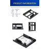 External HDD caseUTHAI G16 - thick - double-layer hard drive bracket - 2.5 to 3.5 inch hard disk Bay