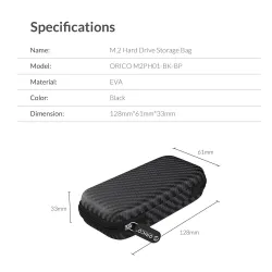 M2PH01 - HDD - hard disk case - storage bag - hard EVAHDD case