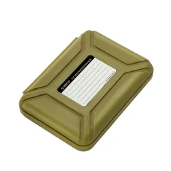 3.5 inch harde schijf HDD beschermingsdoos - opbergkoffer - met labelHDD behuizing