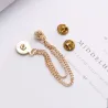Spilla con tendenza coreana - spilla con orologio e catena