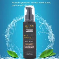 Self tanning body lotion - long lasting - organic - 100ml