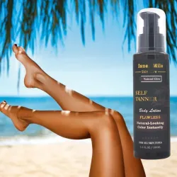 Self tanning body lotion - long lasting - organic - 100ml