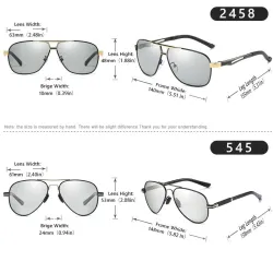 Photochromic sunglasses - polarized - day / night driving - UV400