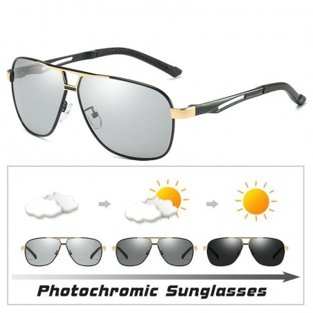 Photochrome Sonnenbrille - polarisiert - Tag / Nacht fahren - UV400