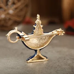 De magische lamp van Aladdin - elegante brocheBroches