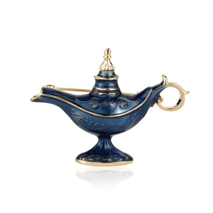 De magische lamp van Aladdin - elegante brocheBroches