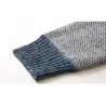 Thick warm sweater - short jacket with zipper - cashmere / wool / fleece