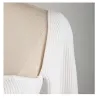 Stijlvolle pullover met lange mouwen - sexy t-shirt - vierkante kraagBlouses & overhemden