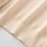Męski sweter POLO - t-shirt z guzikami - kaszmirBluzy & Swetry