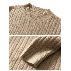 Elegancki sweter męski - czysty kozi kaszmirBluzy & Swetry