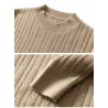 Elegancki sweter męski - czysty kozi kaszmirBluzy & Swetry