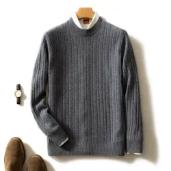 Elegante herentrui - puur geitenkasjmierHoodies & Sweaters
