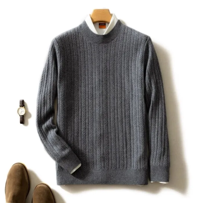 Elegante herentrui - puur geitenkasjmierHoodies & Sweaters