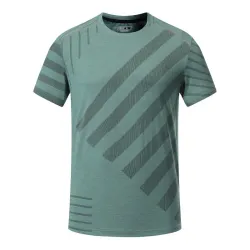 Heren sport t-shirt - elastisch - sneldrogend - grafische printT-Shirts