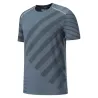 Męska koszulka sportowa - elastyczna - szybkoschnąca - graficzny nadrukT-shirt