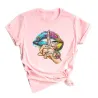 Lippen / fluisterwoorden / aquarelafbeelding - trendy t-shirt met korte mouwenBlouses & overhemden