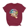 Lippen / fluisterwoorden / aquarelafbeelding - trendy t-shirt met korte mouwenBlouses & overhemden