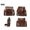 Borsa a tracolla / tracolla in vera pelle bovina - con cerniere