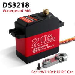 DS3218 / PRO - High Speed - Digital / Baja Servo - 20KG/.09S für 1/8 1/10 RC Cars - wasserdicht