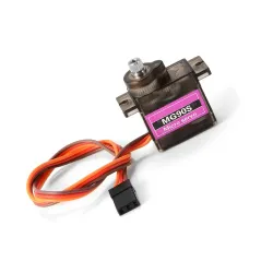 MG90S / SG90 servo - metal gear - 9g - voor RC helikopter / vliegtuig / boot / auto / robotVliegtuig