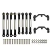 WPL - B1 B-1 B14 B-14 B24 B-24 C14 C24 - 1/16 RC auto onderdelen - metalen trekstang / stuur trekstang servo / basisR/C Auto