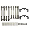 WPL - B1 B-1 B14 B-14 B24 B-24 C14 C24 - 1/16 RC auto onderdelen - metalen trekstang / stuur trekstang servo / basisR/C Auto