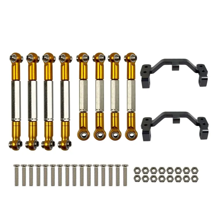 WPL - B1 B-1 B14 B-14 B24 B-24 C14 C24 - 1/16 RC Auto Ersatzteile - Metallzugstange / Lenkzugstangenservo / Basis